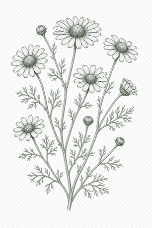 Chamomile illustration