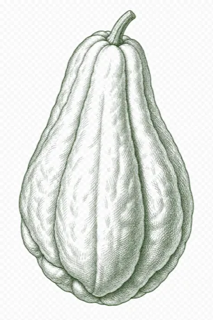 Chayote illustration