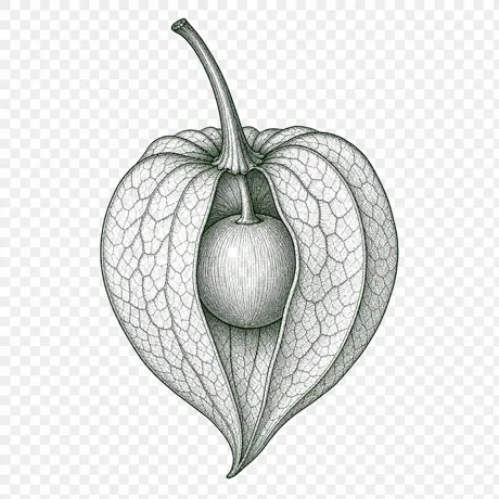 Ground Cherries illustration